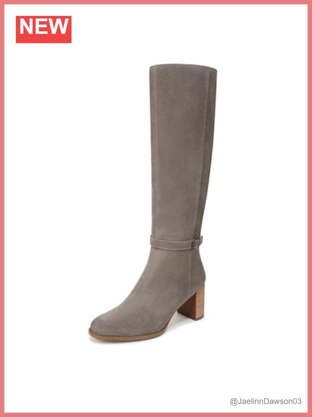 Vionic Women's Valora Knee-High Fashion Boots Suede Block Heel